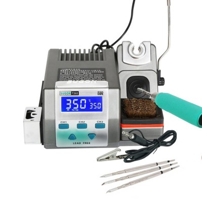 SUGON T26D Soldering Station Lead-free 2S Rapid Heating With 3 Kind 210 Iron Tips