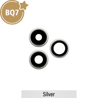BQ7 Rear Camera Lens With Bracket for iPhone 13 Pro / 13 Pro Max-Silver