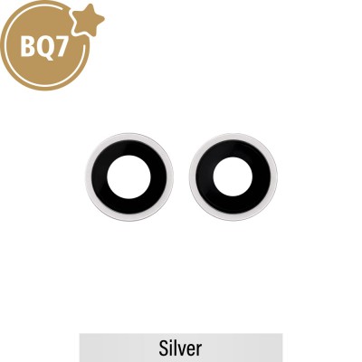 BQ7 Rear Camera Lens With Bracket for iPhone 13 mini / 13-Silver