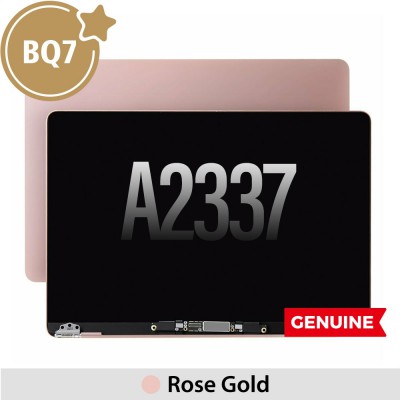 Complete LCD Display Assembly for MacBook Air 13" A2337 (BQ7)-Rose Gold (This is genuine glass and genuine flex)
