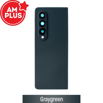 AMPLUS Rear Cover Glass For Samsung Galaxy Z Fold4 5G F936B-Graygreen