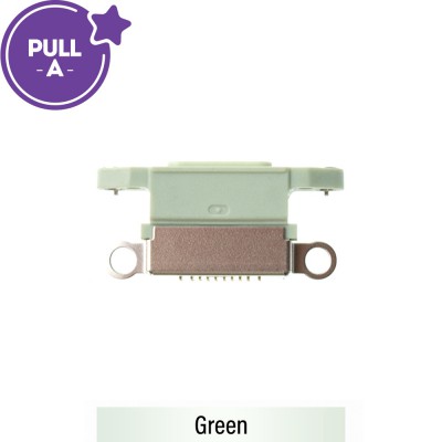 Charging Port Connector for iPhone 12 / 12 Pro-Green (PULL-A)