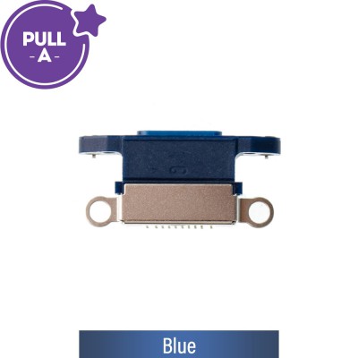 Charging Port Connector for iPhone 12 / 12 Pro-Blue (PULL-A)