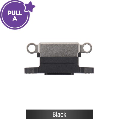 Charging Port Connector for iPhone 13 Pro / 13 Pro Max-Black (PULL-A)