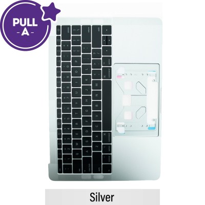Top Case With Keyboard For MacBook Pro 13" A1708 (PULL-A)-Silver