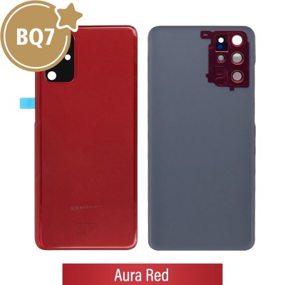 BQ7 Rear Cover Glass For Samsung Galaxy S20 Plus G985F-Aura Red
