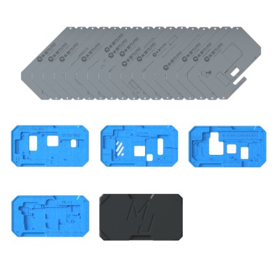 Mijing Z20 PRO 18 in 1 BGA Reballing Fixture For iPhone X-14 Pro Max Mainboard Positioning Welding Repair