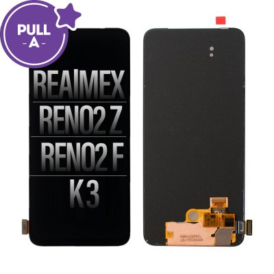 OLED Screen Digitizer Replacement With Fingerprint for OPPO Reno2 F / Reno2 Z / K3 / RealmeX（PULL-A）