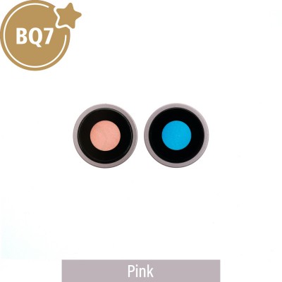 BQ7 Rear Camera Lens With Bracket for iPhone 15 / 15 Plus-Pink 