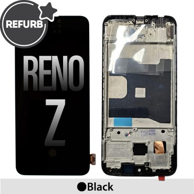 REFURB OLED Screen Replacement Digitizer With Frame For OPPO Reno Z-Black