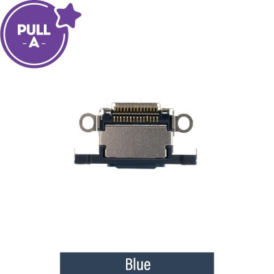 Charging Port Connector for iPhone 15 Pro / 15 Pro Max-Blue (PULL-A)