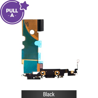 Charging Port Flex Cable for iPhone SE (2020) (PULL-A)-Black