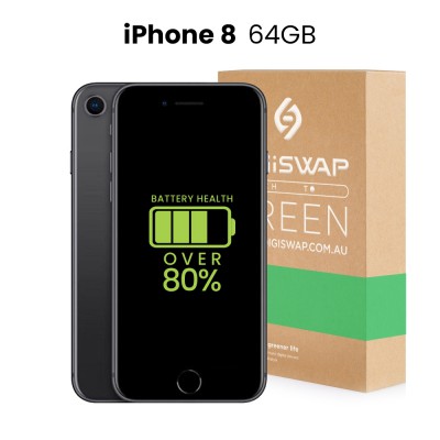 Apple Used Fully Functional iPhone 8 64GB Over 80% Battery Health - Grade B (Good)