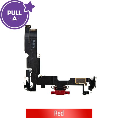 Charging Port for iPhone 14 Plus (PULL-A)-Red