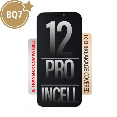 BQ7 Incell LCD Assembly for iPhone 12 / 12 Pro Screen Replacement (Compatible for IC chip transfer)