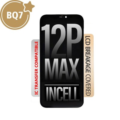 BQ7 Incell LCD Assembly for iPhone 12 Pro Max Screen Replacement (Compatible for IC chip transfer)