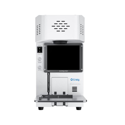 CRAZY 958F 20W Fiber Automatic Laser with Built-in Exhauster
