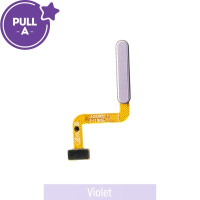 Fingerprint Reader with Flex Cable for Samsung Galaxy A22 4G A225F (PULL-A)-Violet