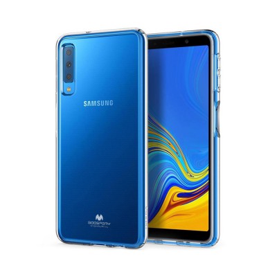 Mercury Transparent Jelly Case Cover for Samsung Galaxy A7 (2018)