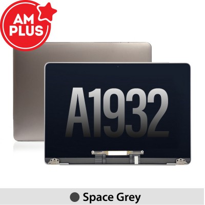 AMPLUS Complete LCD Display Assembly for MacBook Air 13" A1932 (2018)-Space Grey