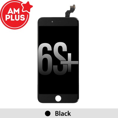 AMPLUS LCD Assembly for iPhone 6S Plus Screen Replacement-Black