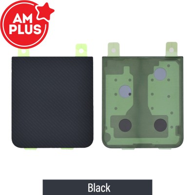 AMPLUS Rear Cover Glass for Samsung Galaxy Z Flip6 5G F741B-Black