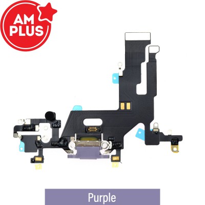 AMPLUS Charging Port for iPhone 11-Purple