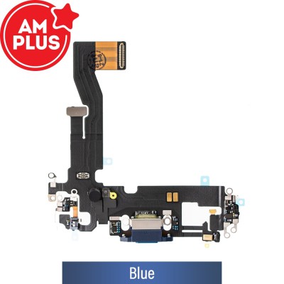AMPLUS Charging Port for iPhone 12 / 12 Pro-Blue