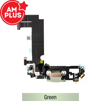 AMPLUS Charging Port for iPhone 12 mini-Green