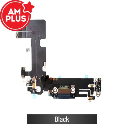 AMPLUS Charging Port for iPhone 13-Black
