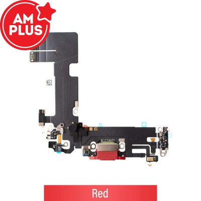 AMPLUS Charging Port for iPhone 13-Red