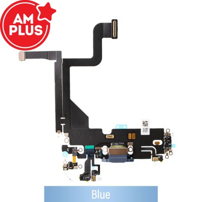 AMPLUS Charging Port for iPhone 13 Pro-Blue