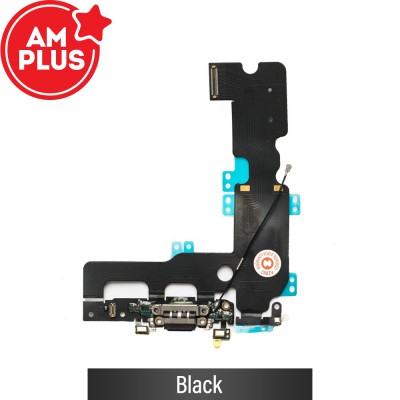 AMPLUS Charging Port Flex Cable for iPhone 7 Plus-Black