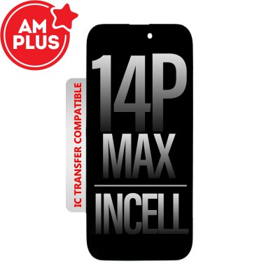 AMPLUS Incell LCD Assembly for iPhone 14 Pro Max Screen Replacement With IC Chip Fransfer Flex 6706TW