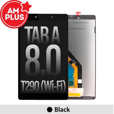 AMPLUS OLED Assembly Replacement (Big IC) for Samsung Galaxy Tab A 8.0 (2019) T290 (Wi-Fi)-Black (Touch Supports System Upgrade)