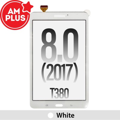 AMPLUS Touch Screen Digitizer Panel for Samsung Galaxy Tab A 8.0 (2017) (Wi-Fi) T380-White