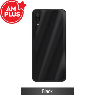 AMPLUS Rear Cover Glass For Samsung Galaxy A30 A305-Black