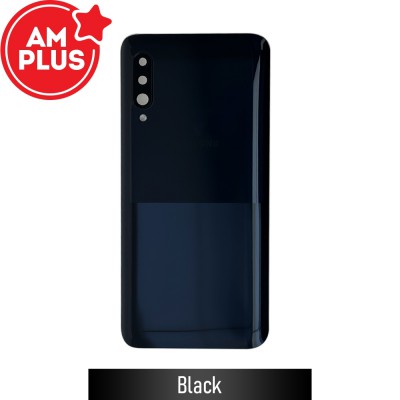 AMPLUS Rear Cover Glass For Samsung Galaxy A90 5G A908-Black