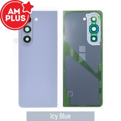 AMPLUS Rear Cover Glass For Samsung Galaxy Z Fold5 5G F946B (Improved Quality)-Icy Blue
