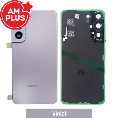 AMPLUS Rear Cover Glass For Samsung Galaxy S22 S901B-Violet