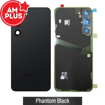 AMPLUS GH82-30384A Rear Cover Glass For Samsung Galaxy S23 Plus S916B-Phantom Black SVC COVER ASSY-B/G_S916_LG_SEA