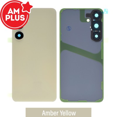 AMPLUS Rear Cover Glass For Samsung Galaxy S24 Plus-Amber Yellow
