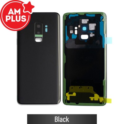 AMPLUS Rear Cover Glass For Samsung Galaxy S9 Plus G965F-Black