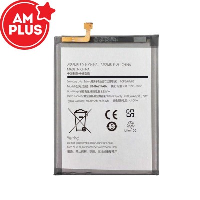 Samsung Galaxy A12 A125F / A21s A217 / A02 (A022 / 2020) / A12 Nacho (A127 / 2021) / A13 5G (A136U / 2021) / A13 A135 / A137 / A04s (A047 / 2022) Replacement Battery 4900mAh (AMPLUS)