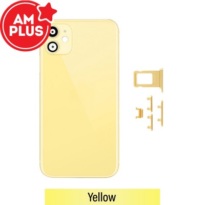 AMPLUS Rear Housing for iPhone 11-Yellow