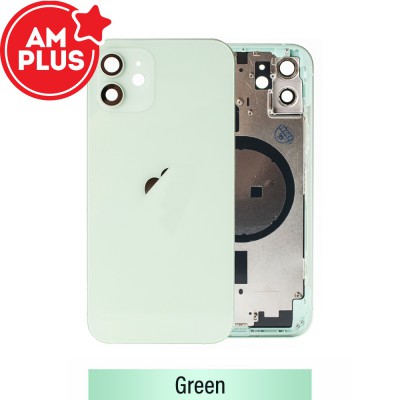 AMPLUS Rear Housing for iPhone 12-Green
