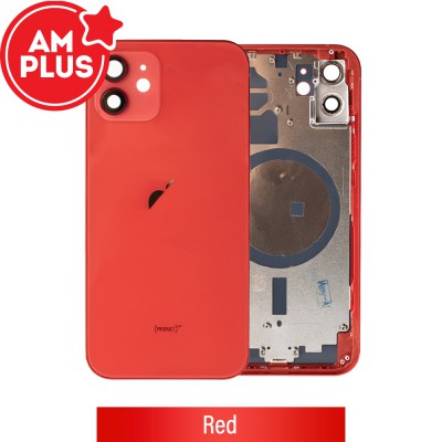 AMPLUS Rear Housing for iPhone 12-Red