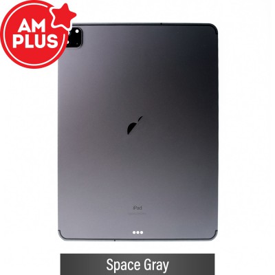 AMPLUS Rear Housing for iPad Pro 12.9 (2020) (Wi-Fi + Cellular)-Space Gray