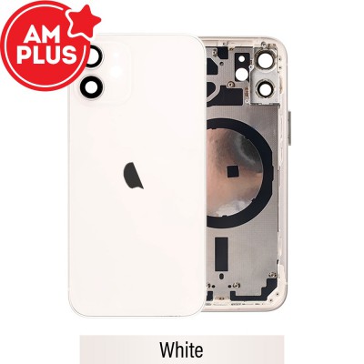 AMPLUS Rear Housing for iPhone 12 mini-White