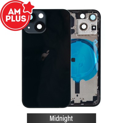 AMPLUS Rear Housing for iPhone 13 mini-Black